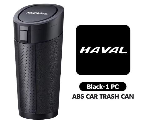 For Haval Series Car Trash Can Waterproof Easy-Press Pop-Up ABS Garbage Bin Interior Organizer