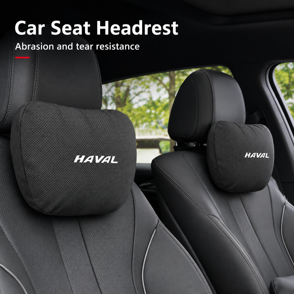 4PCS For Haval Models Car Seat Headrest Neck Support Pillows, Breathable Comfort Cushions