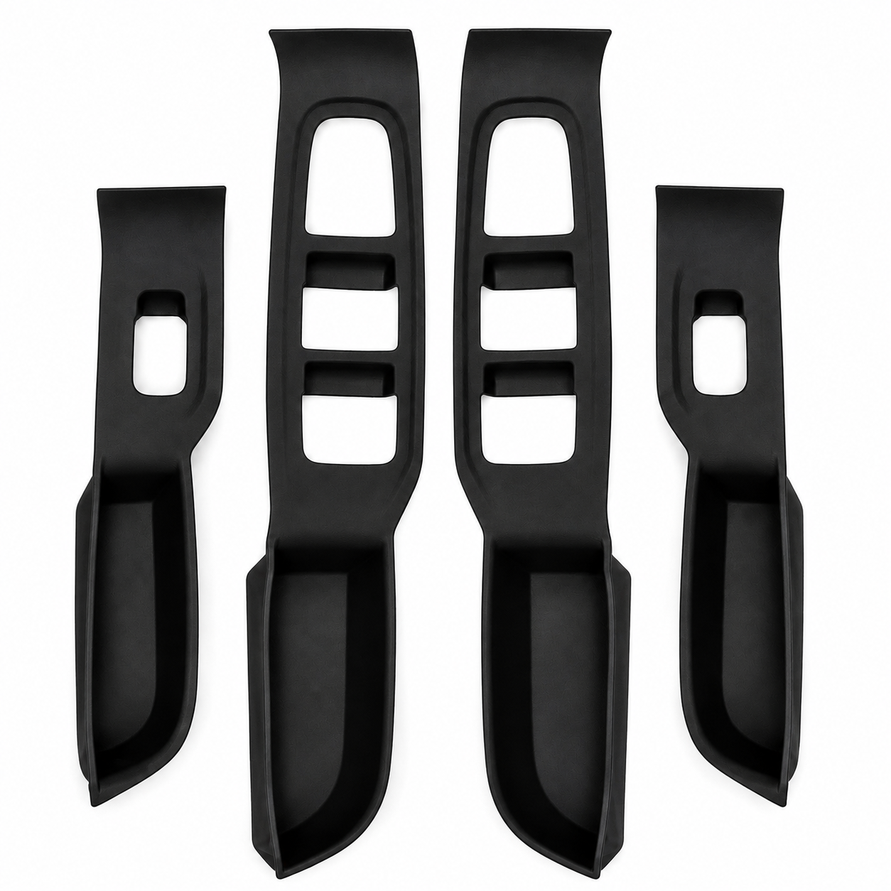 4PCS Silicone Car Glass Lift Panel Pads for Haval Raptor 2023-2026 Door Armrest Storage Box Interior Accessories