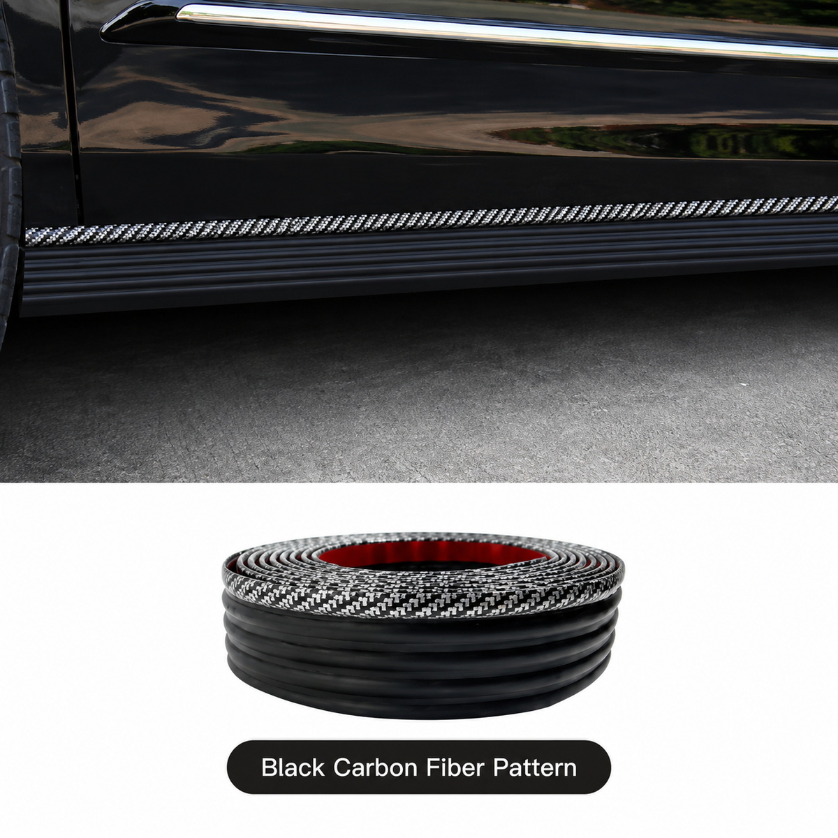 Black Carbon Fiber