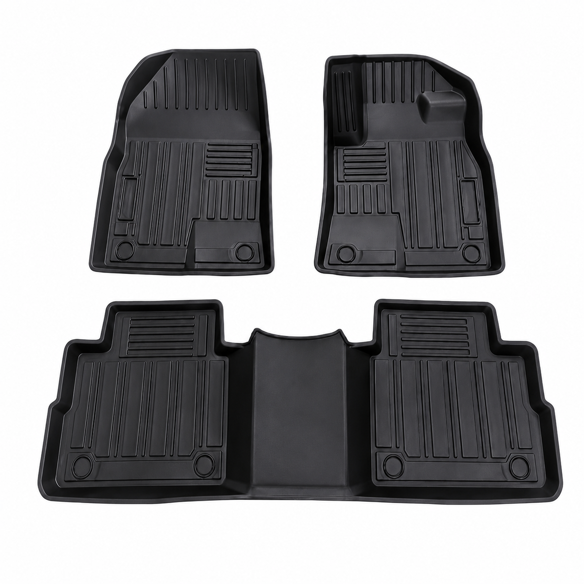 3PCS TPE Car Floor Mats Front & Rear Custom Fit for Haval H6 RHD 2021-2025