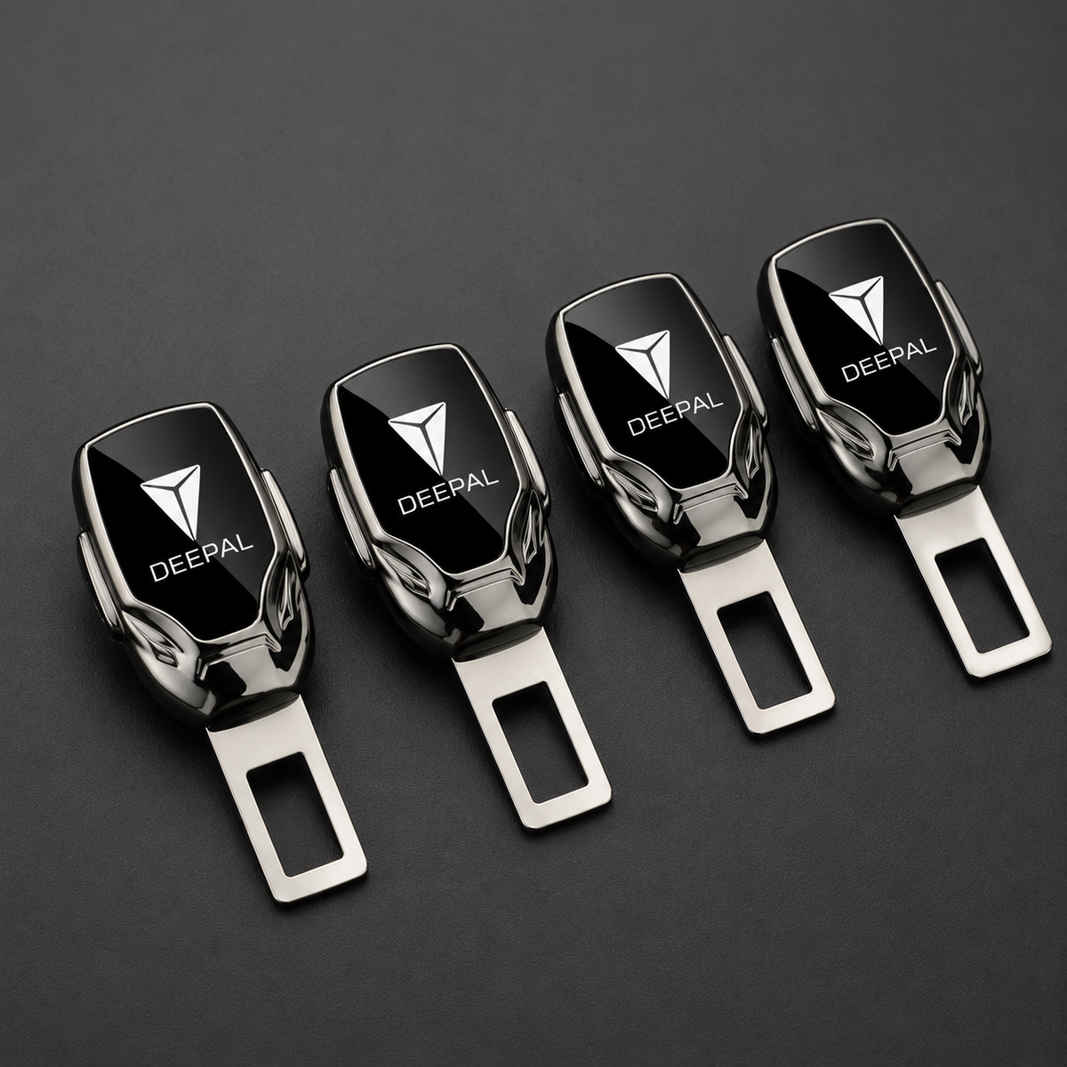 4-Pack Car Seat Belt Buckle Extension Clips for DEEPAL S05 S07 G318 L06 L07 L03, Safety Seat Lock Plug Accessories