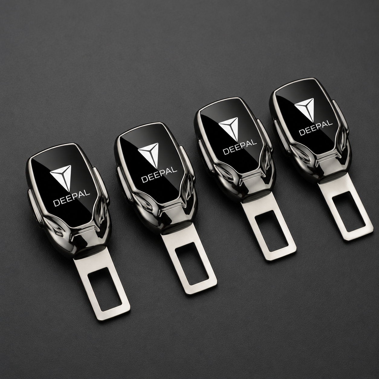 4-Pack Car Seat Belt Buckle Extension Clips for DEEPAL S05 S07 G318 L06 L07 L03, Safety Seat Lock Plug Accessories