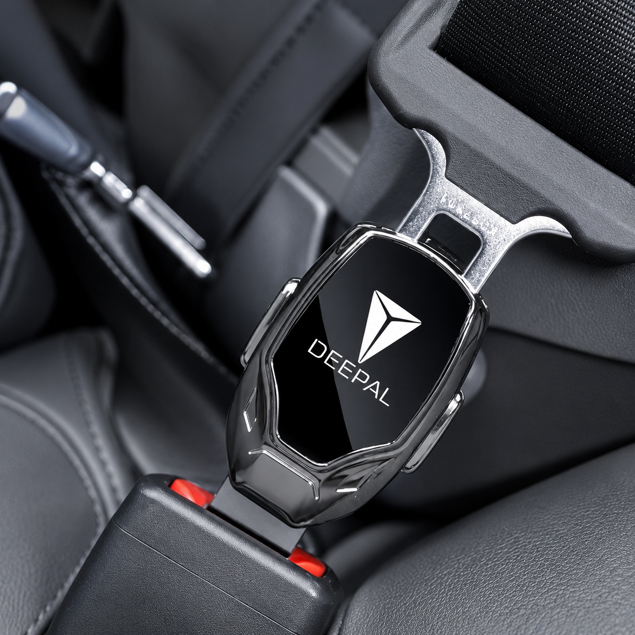 4-Pack Car Seat Belt Buckle Extension Clips for DEEPAL S05 S07 G318 L06 L07 L03, Safety Seat Lock Plug Accessories