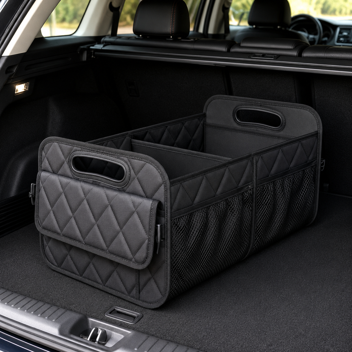 Haval SUV Car Trunk Organizer with 6 Pockets, Waterproof Storage Bag