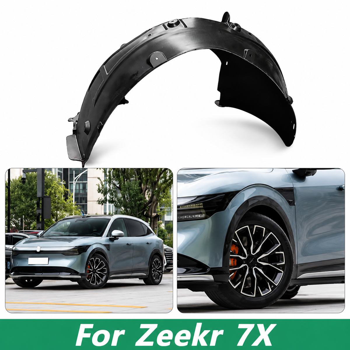 Zeekr 7X Front Wheel Fender Liner Wheel Housing Splash Guard Mudguard