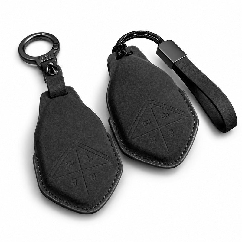 Deepal S05 3D Full Flip PU Leather Key Case with Keychain